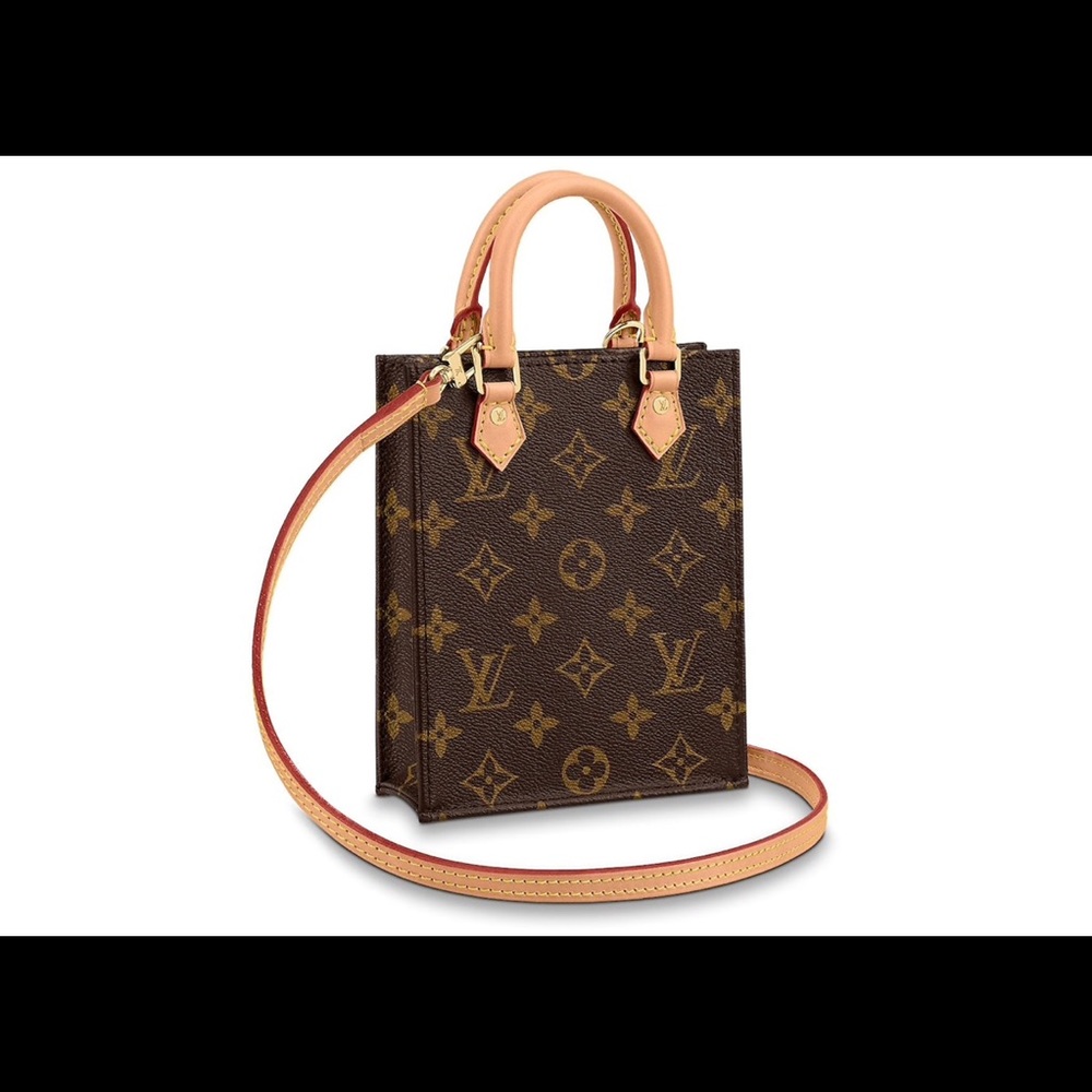 Louis Vuitton Petit Sac Plat Monogram Tote - Picture 12 of 12